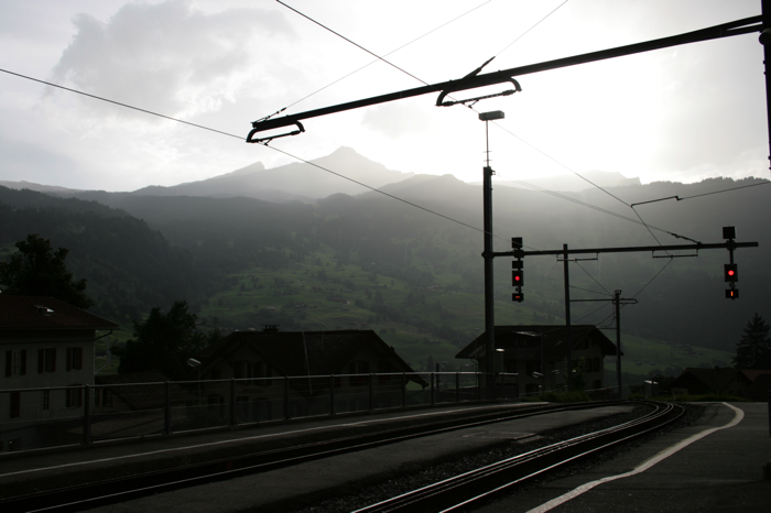 La gare de Grindelwald
