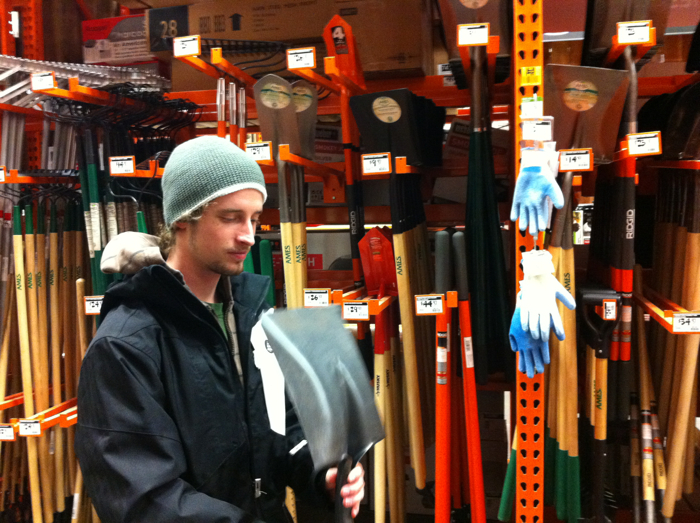 The art of buying a shovel