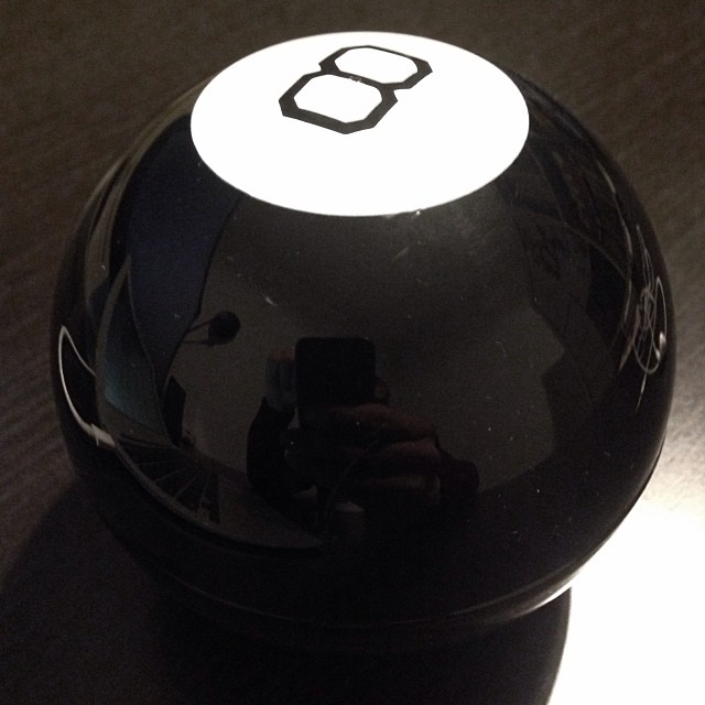 deciding my fate one magic8ball shake at the time