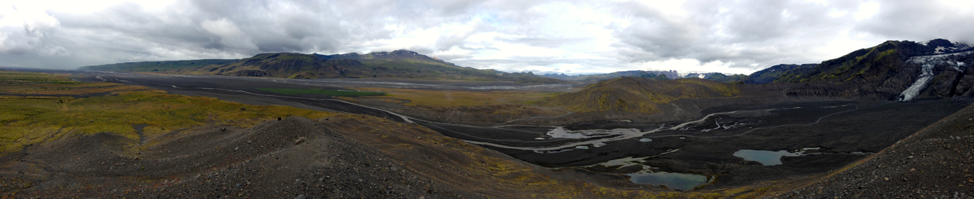 Near the Eyjafjallajökull glacier