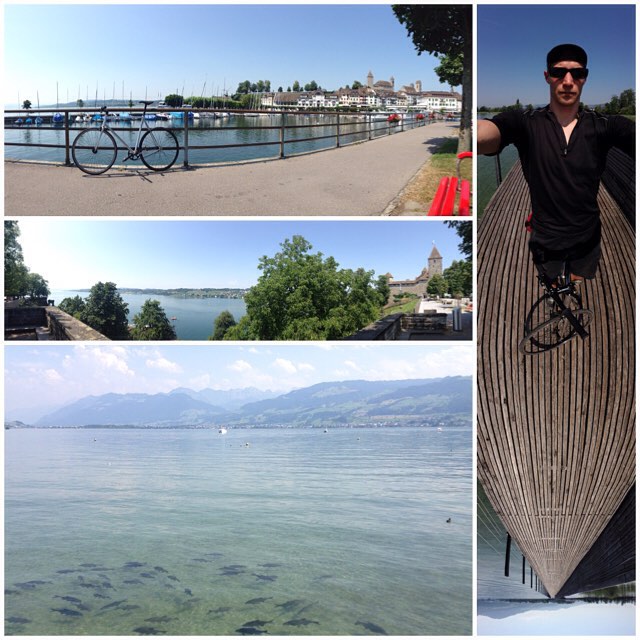 🚲 trip to Rapperswil