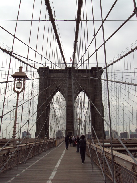 The Brooklyn Bridge, a classic
