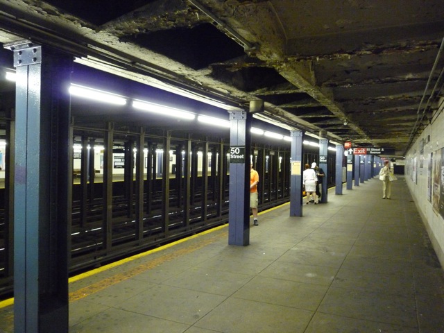 Random subway station