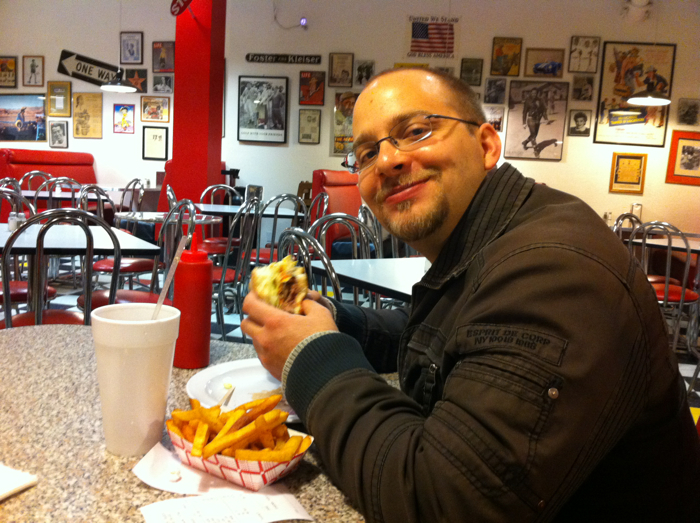 Stephen at Peggy Sue’s