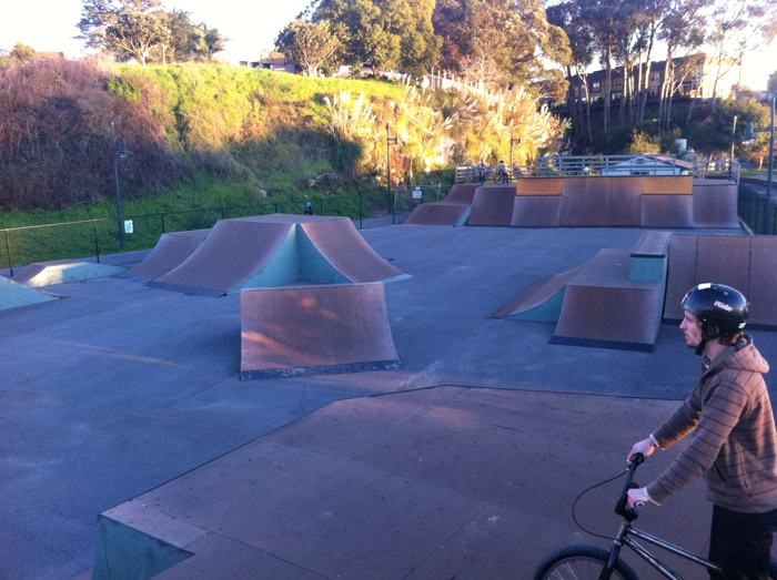 Wooden park in Santa Cruz, 3min from the ocean