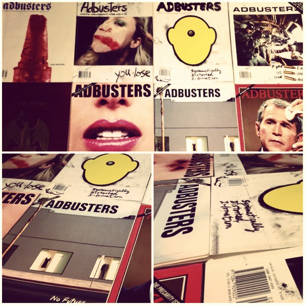 who wants some old Adbusters?