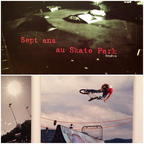 le “livre du skatepark” est dispo à la FNAC