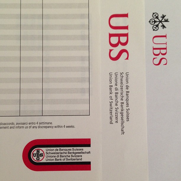 3 générations de logos UBS