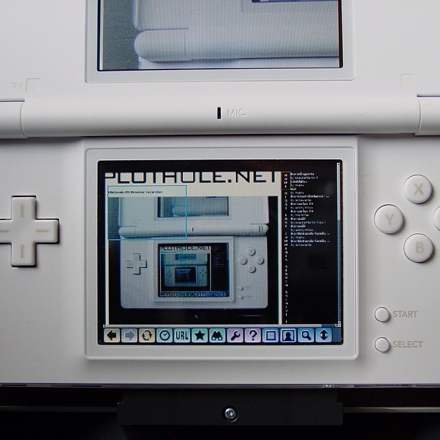 Nintendo DS browser recursion