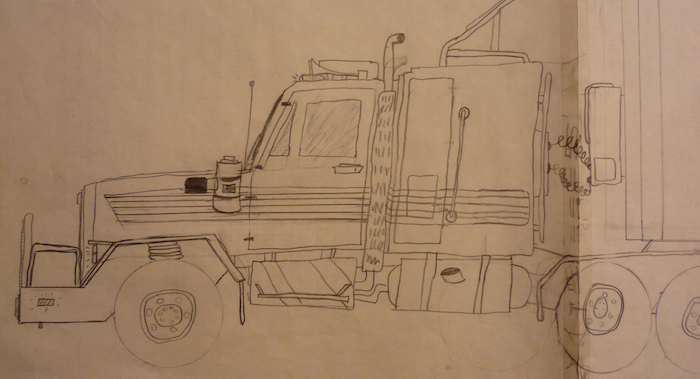 J’ai toujours eu une fascination pour les trucks américains (1990)