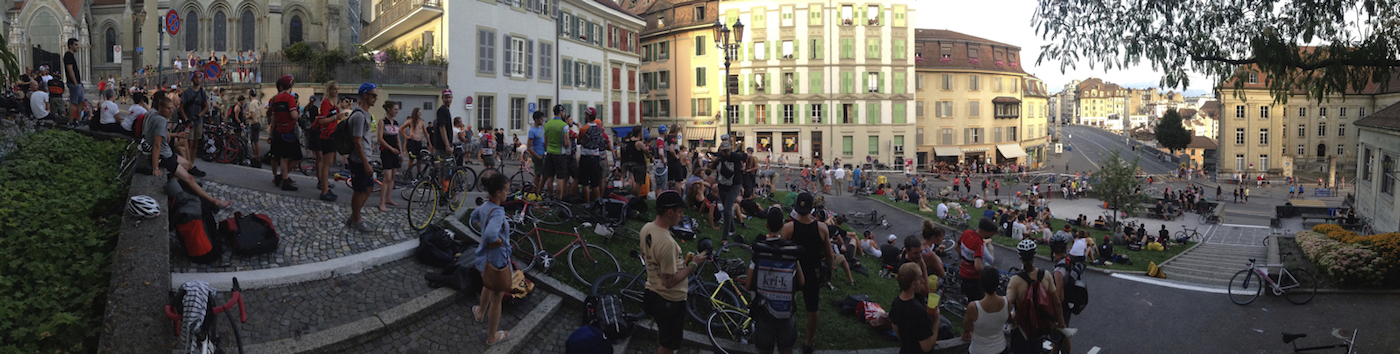 Hill climbing at the 2013 CMWC in Lausanne