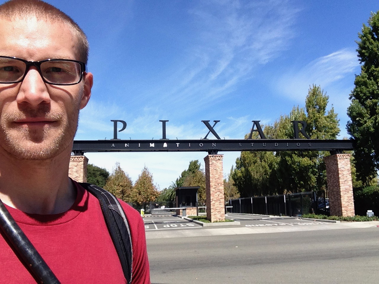 The closest you can get to the Pixar HQ in Emeryville