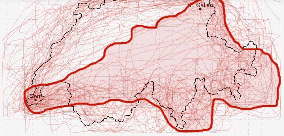 Removing the most crowded areas