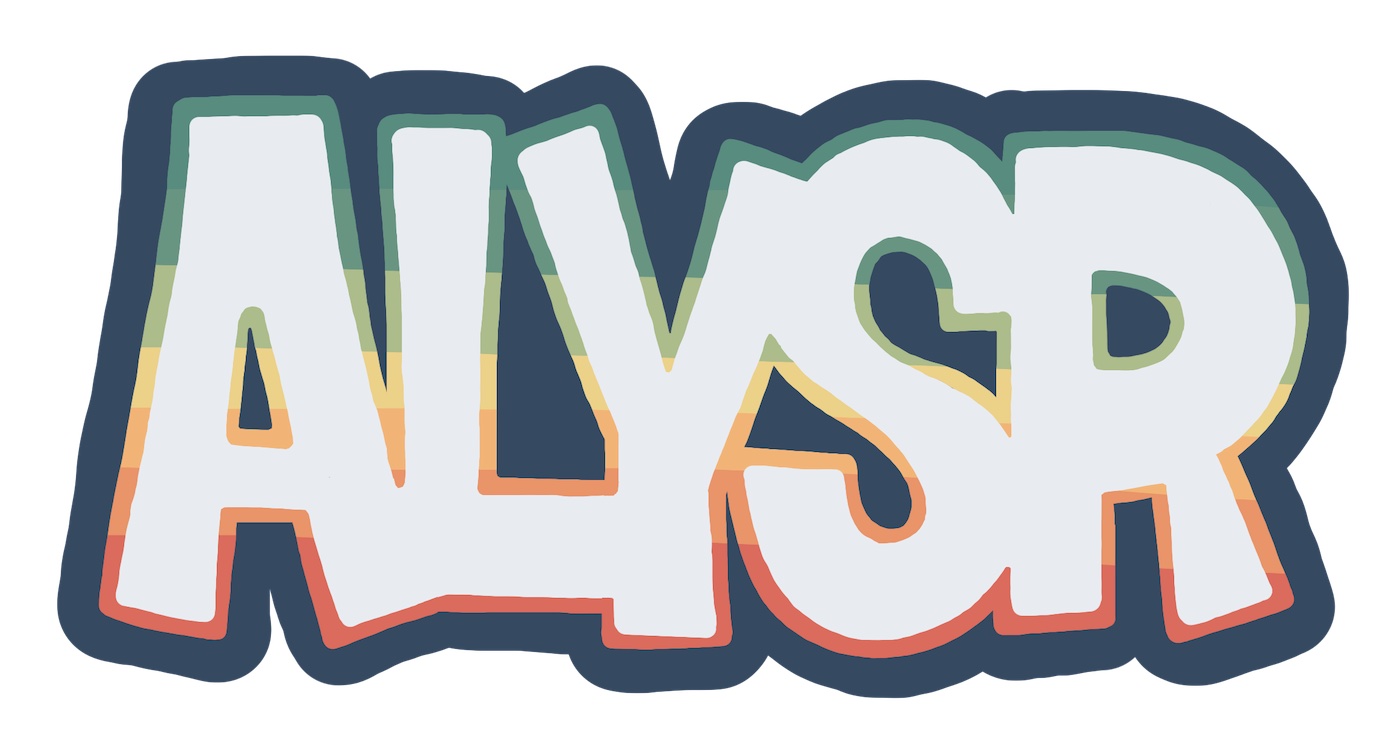 ALYSR sticker template