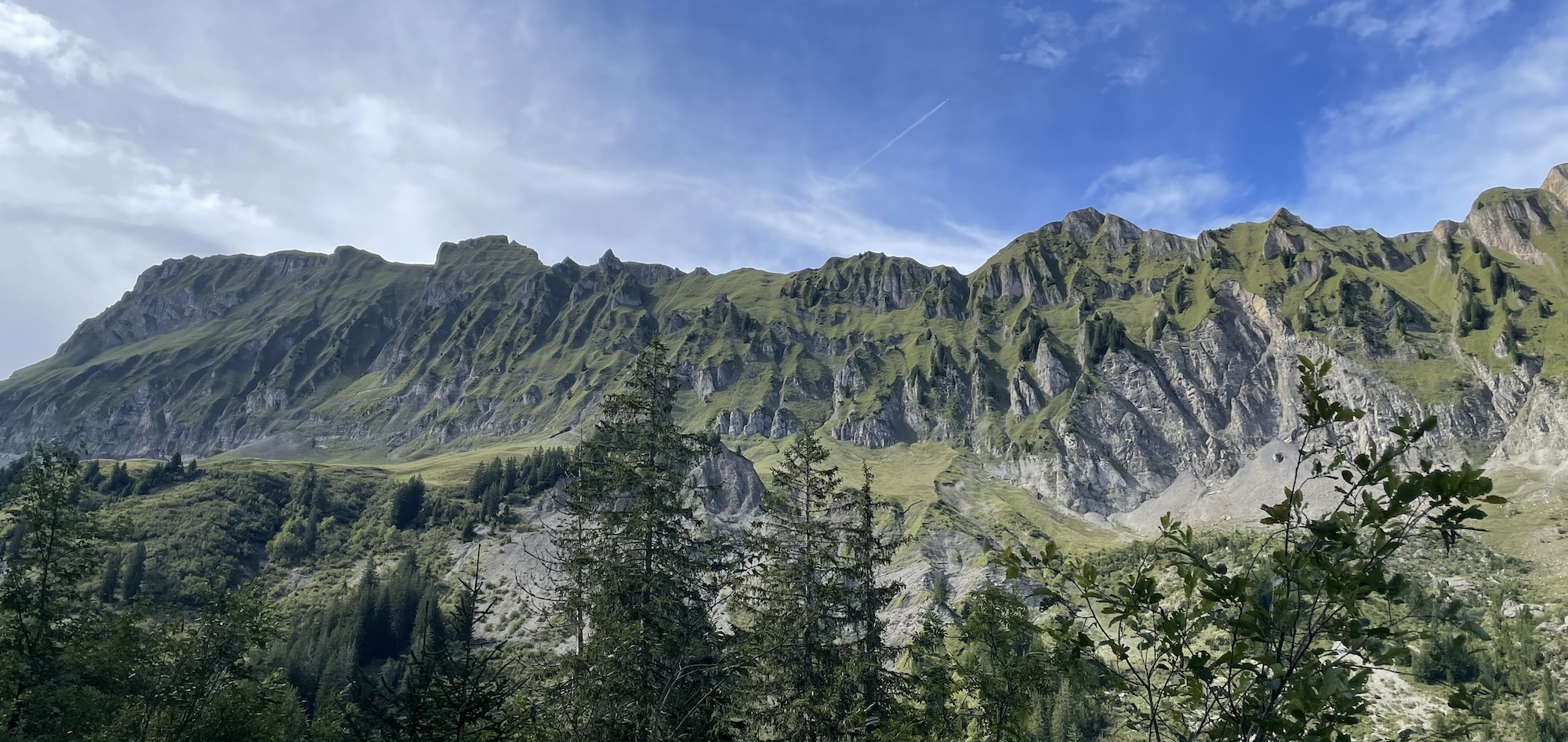 The view from the brutal Pragelpass